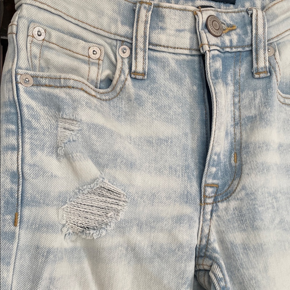 Aeropostale Light Wash Flare Jeans Size 000 - Picture 4 of 9